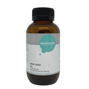 Hempooch™ Hemp Seed Oil Soft Gel Capsules Bottle