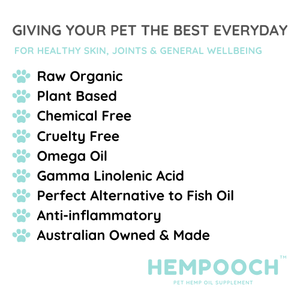 Hempooch™ Hemp Seed Oil Benefits